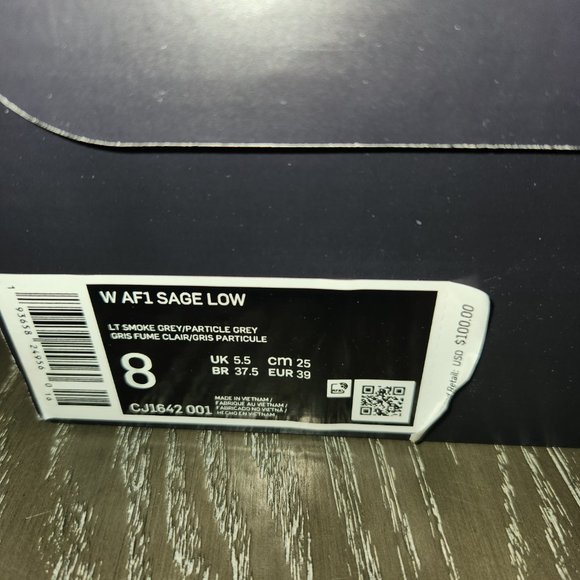 Nike Womens Air Force 1 Sage Low - Picture 5 of 5